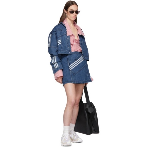 Adidas Originals by Danielle Cathari Denim Jeans N272-24 - Picture 4 of 10